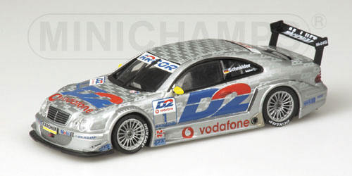 MERCEDES-BENZ CLK D2 – BERND SCHNEIDER – TEAM AMG – DTM 2001 1:43 model
