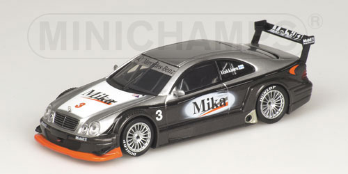 MERCEDES-BENZ CLK – MIKA HAKKINEN – TEST CAR BRUENN – DTM 2001 1:43 model