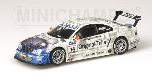 MERCEDES-BENZ CLK AMG – THOMAS JAEGER – TEAM PERSSON – DTM 2001 1:43 model