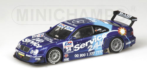 MERCEDES-BENZ CLK AMG – PEDRO LAMY – TEAM ROSBERG – DTM 2001 1:43 model