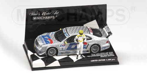MERCEDES-BENZ CLK D2 TEST CAR – MANUEL REUTER – TEAM AMG – DTM 2001 1:43 model