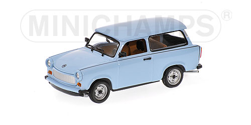 TRABANT 601 S UNIVERSAL – 1985 – BLUE L.E. 1008 pcs. 1:43 model