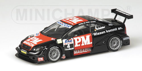 OPEL V8 COUPE – TIMO SCHEIDER – OPEL TEAM HOLZER – DTM 2001 1:43 model