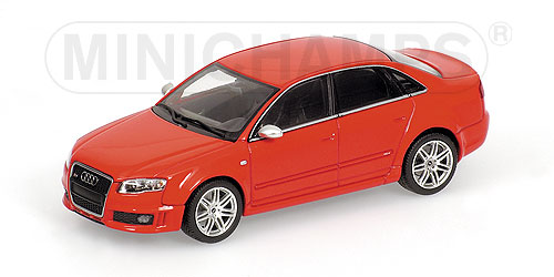 AUDI RS 4 – 2005 – RED METALLIC L.E. 2016 pcs. 1:43 model