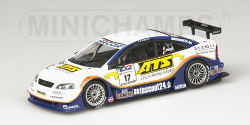 OPEL V8 COUPE – HUBERT HAUPT – OPEL EUROTEAM – DTM 2001 1:43 model