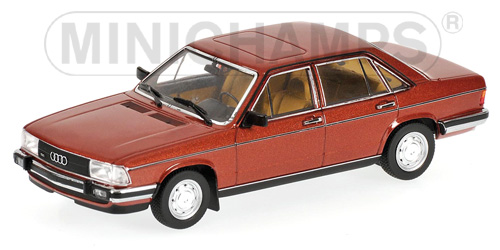 AUDI 100 – 1979 – RED METALLIC L.E. 1008 pcs. 1:43 model