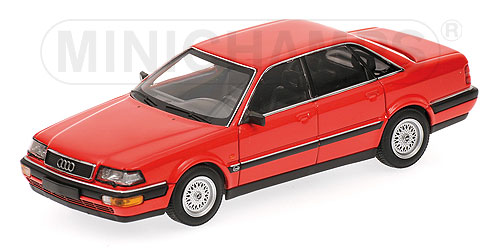 AUDI V8 – 1988 – RED (TORNADOROT) L.E. 1008 pcs. 1:43 model