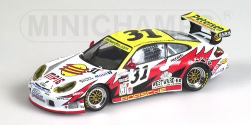 PORSCHE 911 GT3-R – LUHR/FITZGERALD/POBST/MENZEL – TEAM W. LIGHTNING – 24H DAYTONA 2001 1:43 model