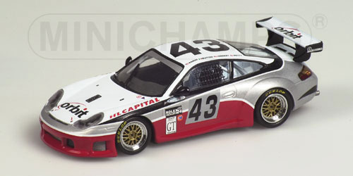 PORSCHE 911 GT3-R – BARON/HINDERY/BUITONI/PETTY – TEAM ORBIT – 24H DAYTONA 2001 1:43 model