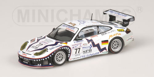 PORSCHE 911 GT3-S – JEANNETTE/DUMAS/HAEZEBROUCK – TEAM FREISINGER MOTORSPORT – 24H LE MANS 2001 1:43 model
