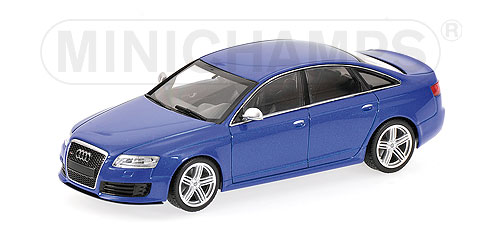 AUDI RS 6 – 2008 – BLUE METALLIC 1:43 model