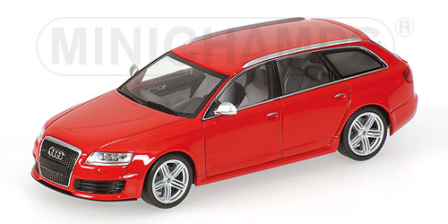 AUDI RS 6 AVANT – 2007 – RED METALLIC L.E. 1728 pcs. 1:43 model