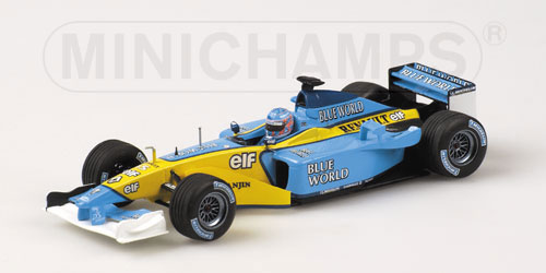RENAULT R202 J.BUTTON 2002 1:43 model