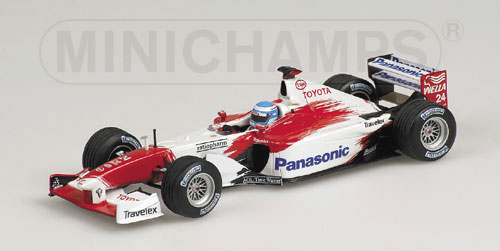 TOYOTA TF 102 M.SALO 2002 1:43 model