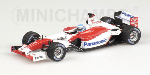 TOYOTA F1 M.SALO LAUNCH VERS. 2002 1:43 model