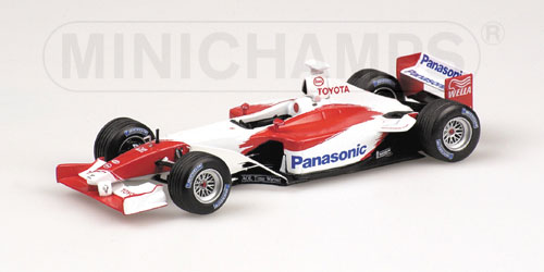 TOYOTA F1 SHOWCAR 2002 1:43 model