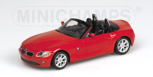 BMW Z4 ROADSTER (E85) – 2002 – RED 1:43 model