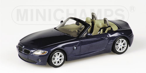 BMW Z4 ROADSTER (E85) – 2002 – BLUE METALLIC 1:43 model