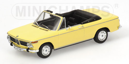 BMW 2002 CABRIOLET (E10) – 1971 – YELLOW 1:43 model