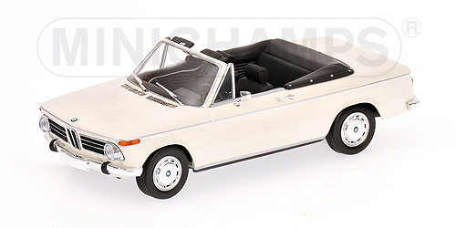BMW 2002 CABRIOLET (E10) – 1971 – WHITE L.E. 1104 pcs. 1:43 model