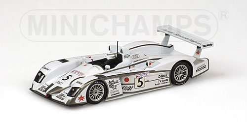 AUDI R8 – ARA/DALMAS/KATOH – AUDI SPORT JAPAN TEAM GOH – 24H LE MANS 2002 1:43 model