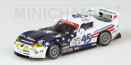 DODGE VIPER GTS-R – HEZEMANS/GREGG/ZONCA/BUNTING – TEAM AMERICAN VIPERACING – 24H DAYTONA 2002 1:43 model