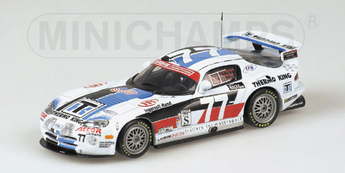 DODGE VIPER GTS-R – BOUCHUT/CHEREAU/ROSENBLAD/GOUESLARD – TEAM LARBRE – 24H DAYTONA 2002 1:43 model