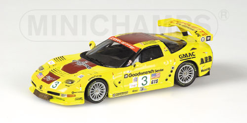 CHEVROLET CORVETTE C5R – GAVIN/O’CONNELL/FELLOWS – WINNER – TEAM CORVETTE – ALMS 2002 1:43 model