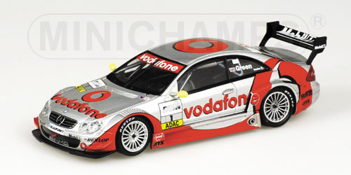 MERCEDES-BENZ CLK COUPE – JAMIE GREEN – TEAM H.W.A. – DTM 2002 – TEST DAYS SILVERSTONE 1:43 model