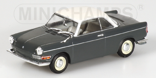 BMW 700 SPORT COUPE – 1960 – ANTHRACITE/WHITE 1:43 model