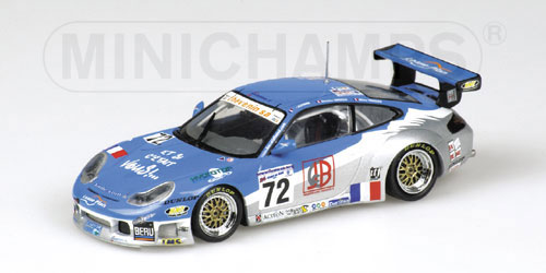 PORSCHE 911 GT3-R – ALPHAND/LAVIEILLE/THEVENIN – TEAM LUC ALPHAND ADVENTURES – 24H LE MANS 2002 1:43 model