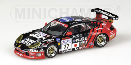 PORSCHE 911 GT3-R – IIDA/YOGO/NISHIZAWA – TEAM TAISAN ADVAN – 24H LE MANS 2002 1:43 model