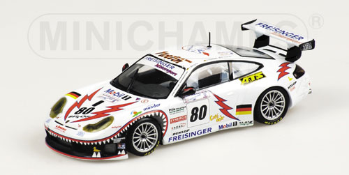 PORSCHE 911 GT3-R – DUMAS/MAASSEN/BERGMEISTER- TEAM FREISINGER MOTORSPORT – 24H LE MANS 2002 1:43 model