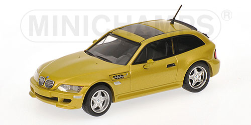 BMW M COUPE – 1999 – YELLOW METALLIC L.E. 1008 pcs. 1:43 model