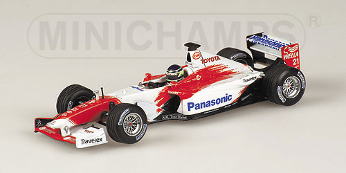 PANASONIC TOYOTA C.MATTA PRES. 2003 1:43 model