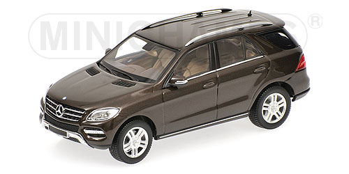 MERCEDES-BENZ M-CLASS – 2011 – BROWN METALLIC L.E. 1008 pcs. 1:43 model