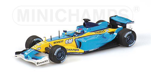 RENAULT F1 TEAM R23 F.MONTAGNY TEST 1:43 model