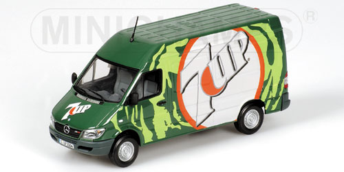 MERCEDES-BENZ SPRINTER (W901-905) – KASTEN – 2001 – ‘SEVEN UP’ L.E. 1008 pcs. 1:43 model