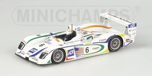 AUDI R8 – PIRRO/LEHTO/JOHANSSON – TEAM CHAMPION RACING – 24H LE MANS 2003 1:43 model