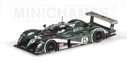 BENTLEY EXP SPEED8 – HERBERT/BRABHAM/BLUNDELL – TEAM BENTLEY – 24H LE MANS 2003 1:43 model