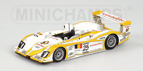 AUDI R8 – ARA/KRISTENSEN – WINNER – AUDI TEAM GOH FOR BELGIUM – 1000KM SPA 2003 1:43 model