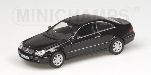 MERCEDES-BENZ CLK-CLASS (C209) – 2002 – BLACK 1:43 model