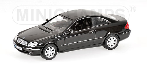 MERCEDES-BENZ CLK-CLASS (C209) – 2001 – BLACK L.E. 1008 pcs. 1:43 model