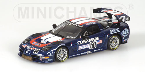 CHEVROLET CORVETTE C5R – GAVIN/PILGRIM/COLLINS – TEAM CORVETTE RACING – 24H LE MANS 2003 1:43 model