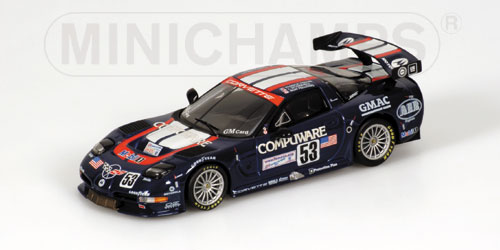 CHEVROLET CORVETTE C5R – FELLOWS/O’CONNELL/FREON – TEAM CORVETTE RACING – 24H LE MANS 2003 1:43 model