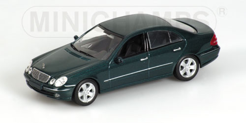 MERCEDES-BENZ E-CLASS (W211) – 2001 – GREEN METALLIC 1:43 model