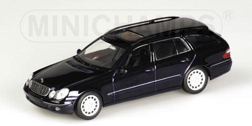 MERCEDES-BENZ E-CLASS T-MODEL (S211) – 2003 – BLUE METALLIC 1:43 model