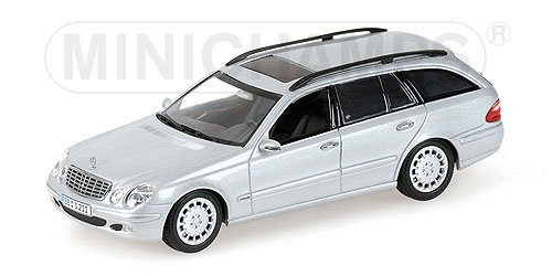 MERCEDES-BENZ E-CLASS T-MODEL (S211) – 2003 – SILVER L.E. 995 pcs. 1:43 model
