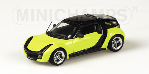 SMART ROADSTER COUPE – 2003 – YELLOW 1:43 model