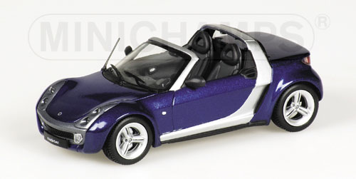 SMART ROADSTER – 2003 – BLUE METALLIC 1:43 model